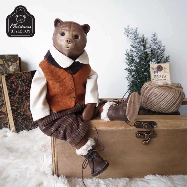 Monsieur Ours Eloi - Argile, céramique