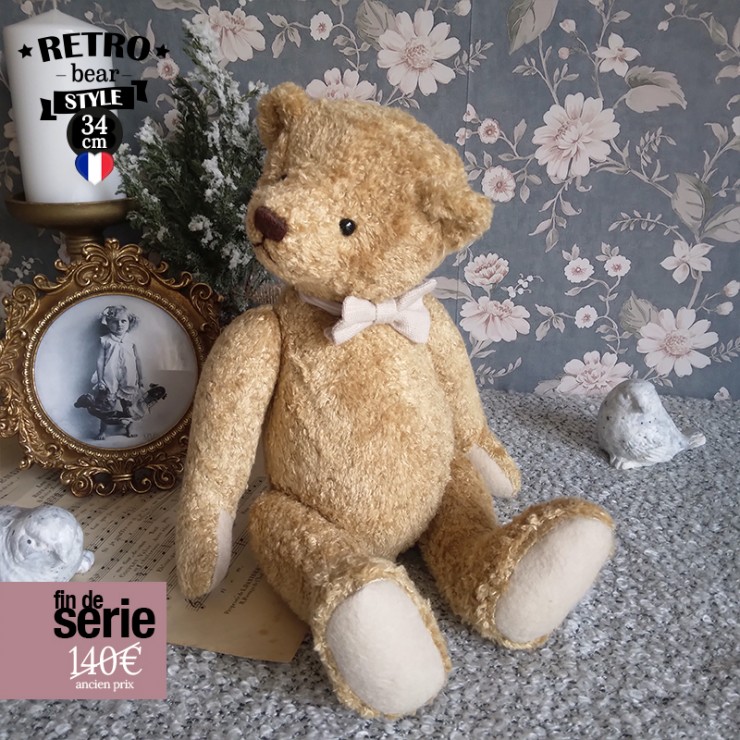 Vanille - Ourson Viscose