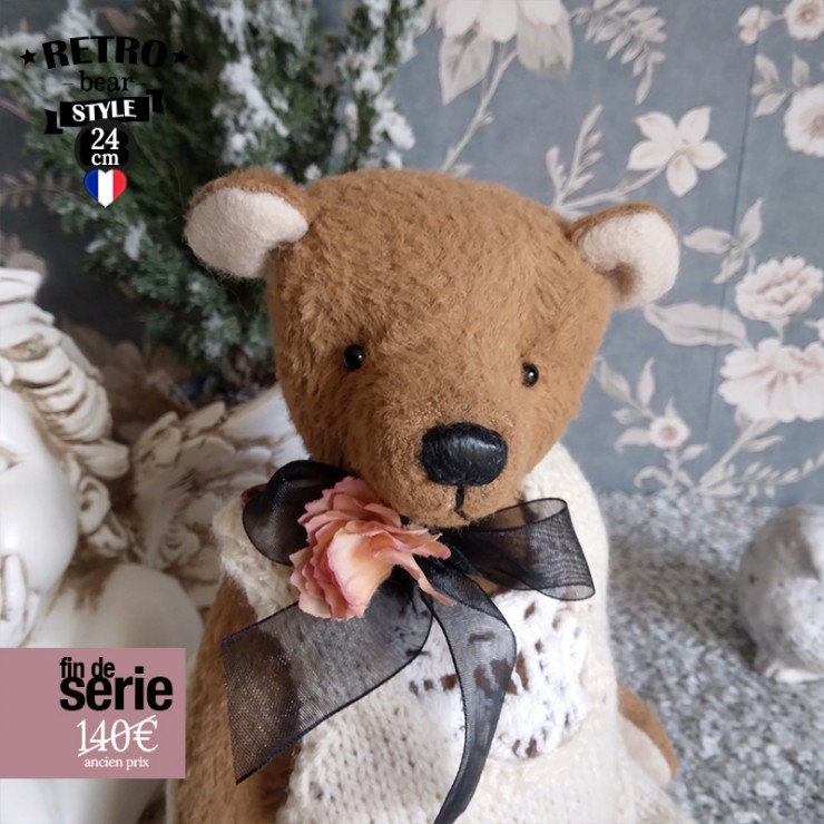 Nouch - Ourson traditionnel Viscose