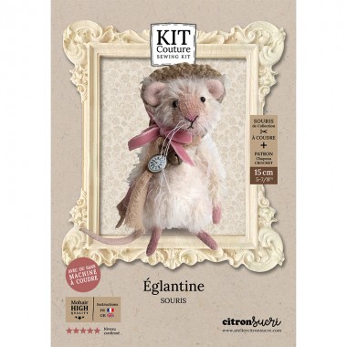 Kit SOURIS Eglantine - 15 cm