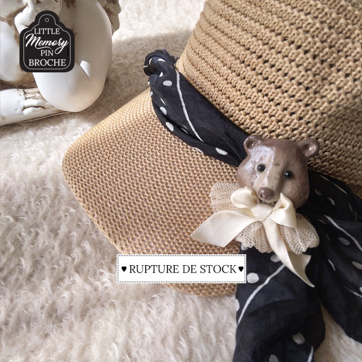 Ours Brun 1 - Little Memory Pin