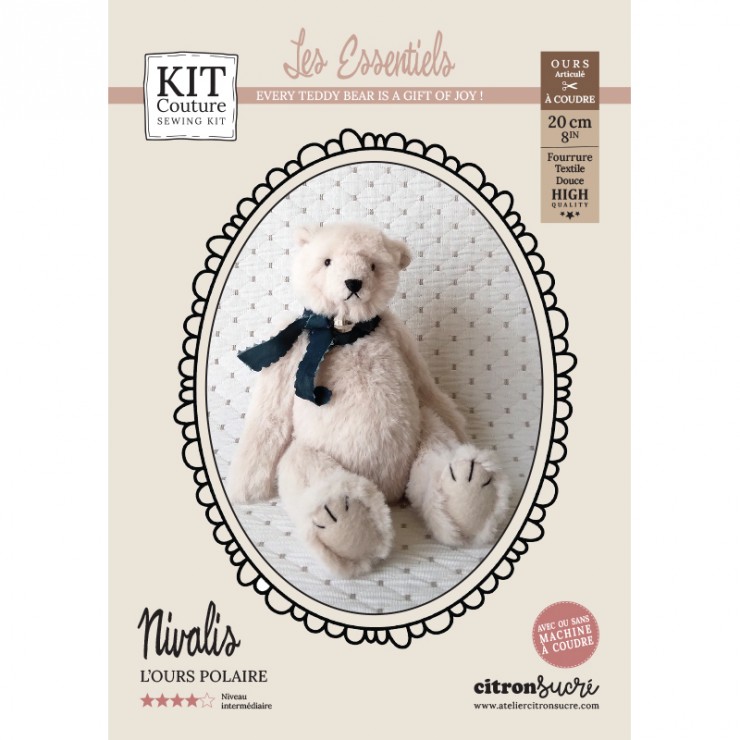 Kit NIVALIS - L'Ours polaire 20 cm