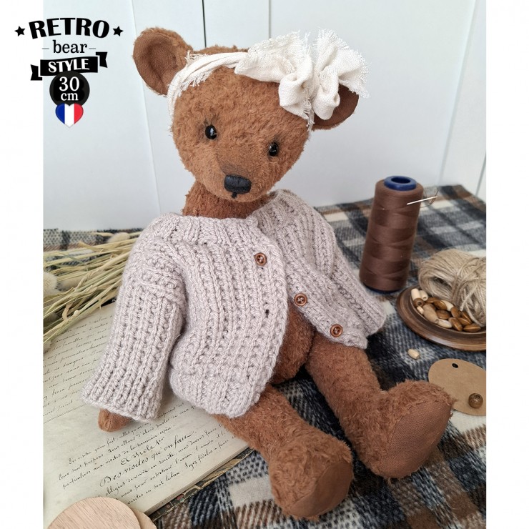 Lilli - Oursonne traditionnelle - Viscose