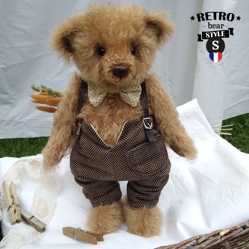 Ours En Mohair De Collection - Ptit Nours Et Cousette - 41 Cm (2009)
